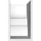 Ekena Millwork Standard Ridgewood Architectural Grade PVC Rafter Tail, 6"W X 10"H X 24"L RFTP06X10X24RID - alternate 3